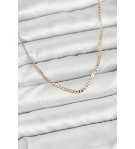 CM 14K Gold Renk Pirinç Zincir Model Kadın Kolye 5886 - HPSBYI7592-1003