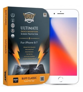 Buff iPhone 8/7 ile Uyumlu Darbe Emici Ekran Koruyucu Film