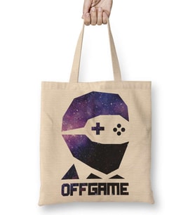 Logo Universo Offgame Bez Çanta Uzun Saplı
