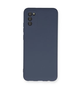 Galaxy A03s Kılıf Nano İçi Kadife - Gri