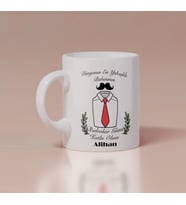 Dünyanın En Yakışıklı Babası Baskılı Kupa Kişiye Özel