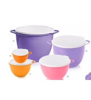 Tupperware Büyük Mega 5 li Miksim Saklama Kabı Set