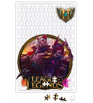 Rakan e Xayah LoL League Of Legends Puzzle 240 Parça Yapboz