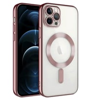 Mey İthalat® iPhone 14 Pro Max Kılıf Kross Magneticsafe Kapak - Rose