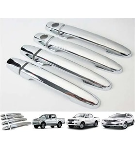 Toyota Hilux Uyumlu Vigo 2005 2015 Kapı Kolu ABS Krom Parça