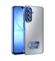 Samsung Galaxy A17 Uyumlu Kılıf Kamera Korumalı Logo Gösteren Zore Omega Kapak