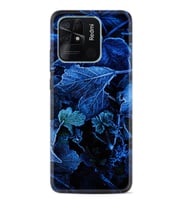 Xiaomi Poco X3 Pro M4 Pro X4 Pro C40 10C Kılıf Desenli Silikon Blue Foid 1628