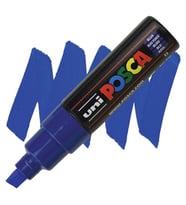 POSCA Uni Posca 8.0 Su Bazlı Poster Markörü Blue Pc-8k