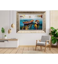 Gümüş Çerçeveli Tablo nb1099
