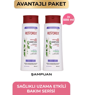 Restorex Speed Strong Saç Dökülmesine Karşı Şampuan 2 x 500 ml