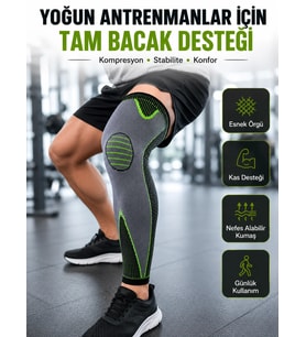 Tam Boy Diz Destekliği Gün Boyu Konfor ve Destek