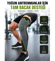 Tam Boy Diz Destekliği Gün Boyu Konfor ve Destek
