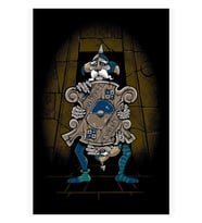 Birimiz Daima Yalan Söyler - Labirent Kapı - Goblin 80'ler Fantastik Tablo Ahşap Poster Dekoratif