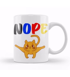 Funny Cat Lover Gifts For   Men Kids Kupa Bardak Porselen