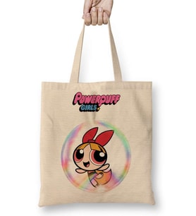 Bubbles Powerpuff Girls Bez Çanta Uzun Saplı