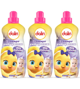 Dalin Çamaşır Yumuşatıcı 1500ML Düş Bahçesi (3 Lü Set) (Bebeklere Özel)