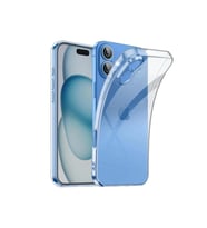 Newface Apple iPhone 16 Kılıf Lüx Şeffaf Silikon