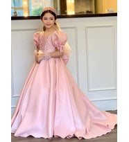 Tarlatanlı Kız Çocuk Gelinlik (Pembe)