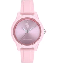 U.S. Polo Assn. USPA2007-05 Pembe Silikon Kadın Kol Saati