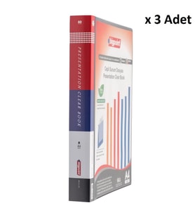 Bigpoint Sunum Dosyası Cepli 60'lı Siyah x 3 Adet