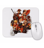 TEAM FORTRESS 2  RED TEAM Mouse Pad