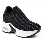 Guja 300 3 26YA Kadın Sneaker Günlük Ayakkabı Siyah