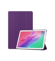 Huawei MatePad T10 Uyumlu Zore Smart Cover Standlı 1-1 Kılıf (Mor)