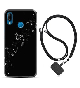 Huawei P20 Lite Mate 10 20 Lite Pro P40 Lite KılıfBoyun Askılı Silikon Planet 1620