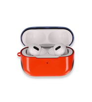 Apple Airpods Pro (1.nesil) 3in1 Kılıf - Kırmızı-lacivert