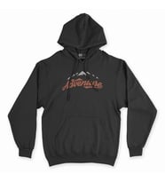 Kahverengi Adventure Siyah Kapşonlu Sweatshirt Hoddie