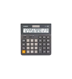 Casio DH14 Hesap Makinesi 14 Hane Pilli Güneş Enerjili