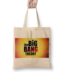 The Big Bang Theory ''Bazinga!!!'' Bez Çanta Uzun Saplı