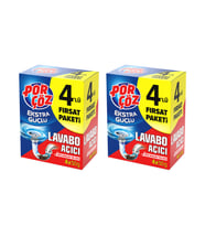 Porçöz Lavabo Acıcı Granul 4x50 gr x 2 Adet