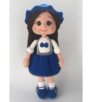 Mavişim Maviş Bebek Amigurumi Organik Oyuncak