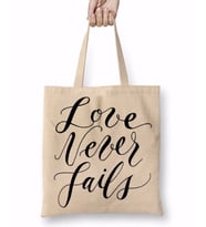 Love Never Fails 02 Bez Çanta Uzun Saplı
