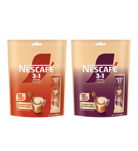 Nescafe Gold 3in1 Yumusak ve Yogun İcim 10 lu 2 li Set