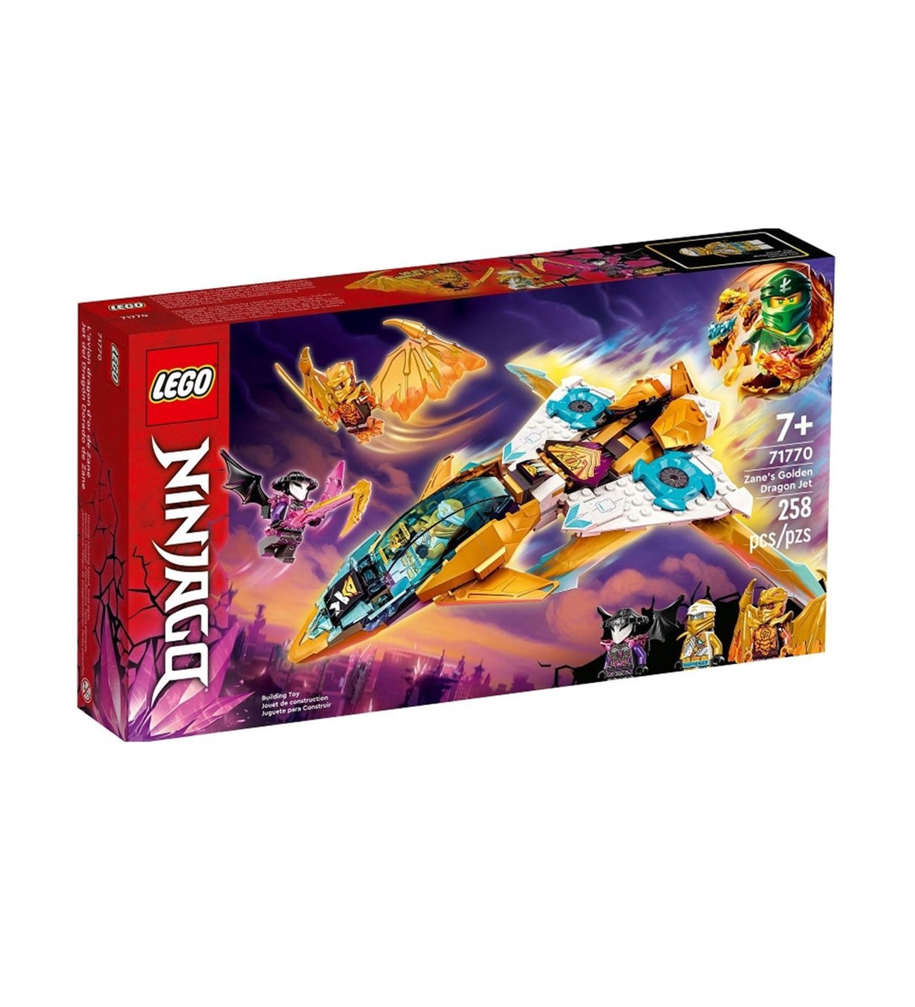 Lego Ninjago Zane'in Altın Ejderha Jeti 71770