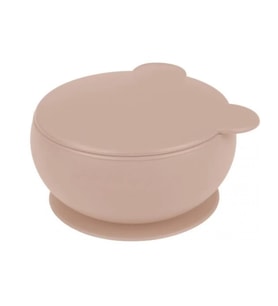 Oioi Silikon Kapaklı Kase Bubble Beige