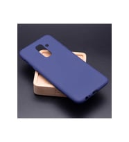 Samsung Galaxy A6 2018 Uyumlu Kılıf Zore Premier Silikon Kapak (Lacivert)