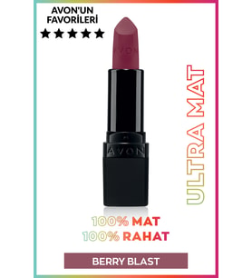 Avon Ultra Mat Ruj Berry Blast