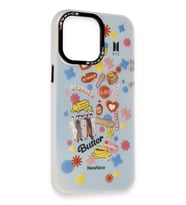 Pilelistore   iPhone 14 Pro Max Kılıf Estoril Desenli Kapak - Estoril - 16