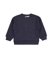 Civil Girls Serpme Taş Baskılı 2-5 Yaş Sweatshirt - Gri