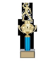 ODAK KUPA - Figürlü Kupalar - Masa Tenisi Erkek Figürlü Kupalar FG-052 B - 38 cm