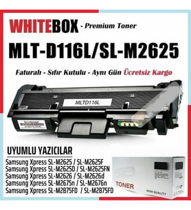 Xplus® Samsung Xpress SL-M2675 D116L Chipli Ithal Muadil Toner 3.000 Sayfa (Siyah)
