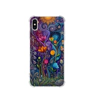 PrintiFy Apple iPhone Xs ile Uyumlu Düşlerin Dansı Serisi Rüyalar Ötesi Tasarımlı Uv Baskılı Köşe Korumalı Antişok Kılıf