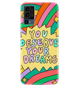 23 Kılıf HD Resim Baskılı You Deserve StKd -056