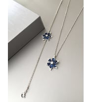 Gümüş Kadın Kolye Ve Bileklik Set