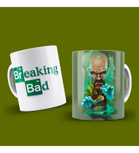 Breaking Bad Temalı Porselen Kupa Bardak Dizi Severler İçin Hediye Özel Tasarım