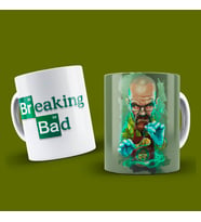 Breaking Bad Temalı Porselen Kupa Bardak Dizi Severler İçin Hediye Özel Tasarım