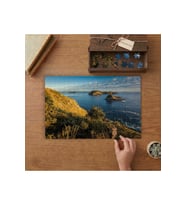 Yeni Zelanda Coromandel Kıyısı Tasarımı 240 parça Ahşap Puzzle Ahşap Kutuda MP07799